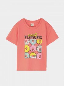 Футболка Piazza Italia модель 60706_coral Фото