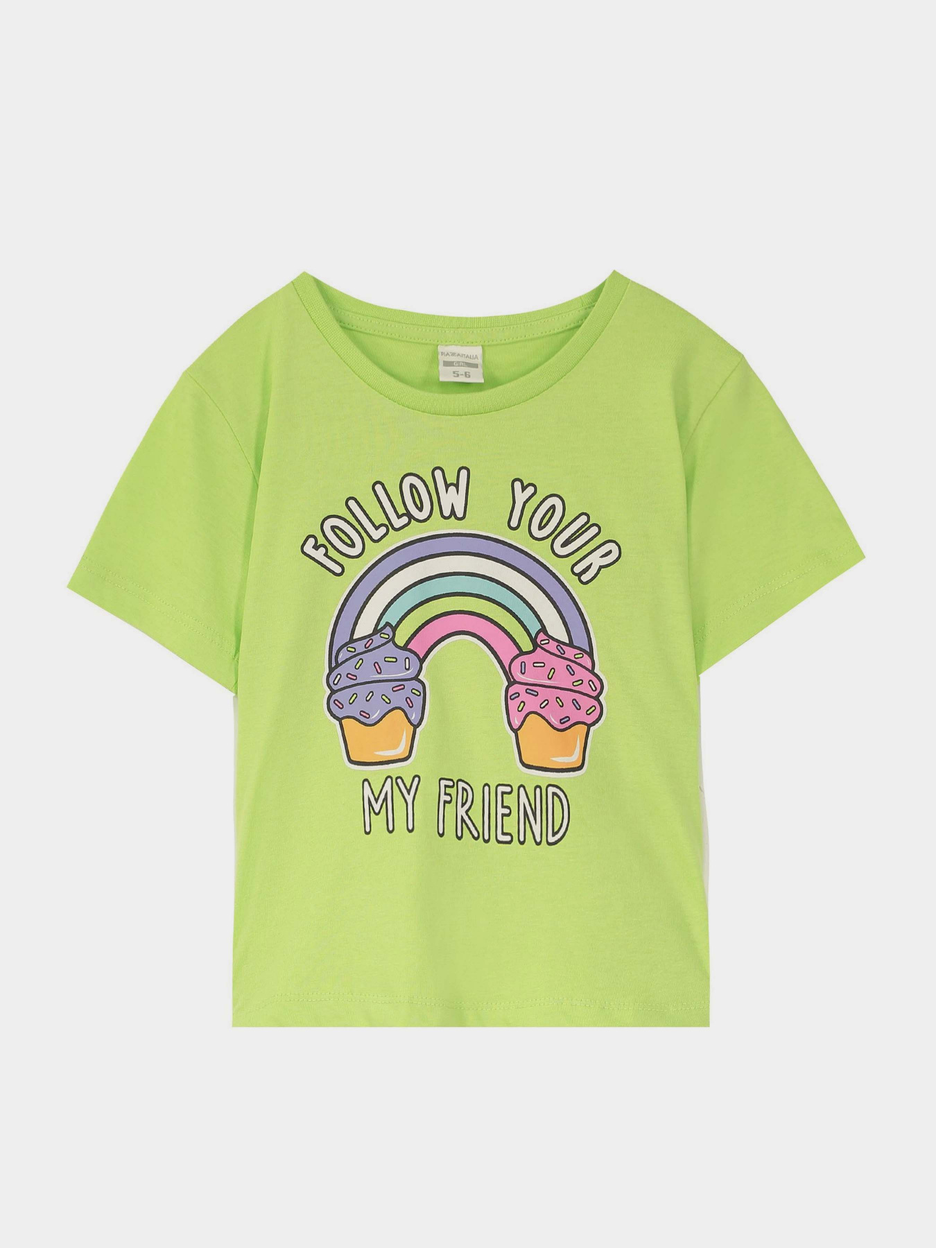 Футболка Piazza Italia модель 60706_green Фото