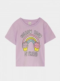 Футболка Piazza Italia модель 60706_lilac Фото