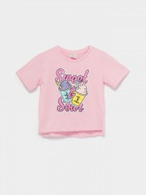 Футболка Piazza Italia модель 60706_pink Фото