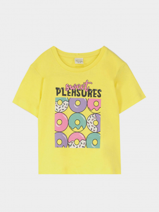 Футболка Piazza Italia модель 60706_yellow Фото