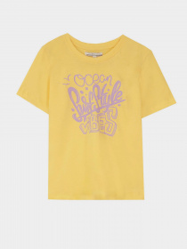 Футболка Piazza Italia модель 82126_yellow Фото