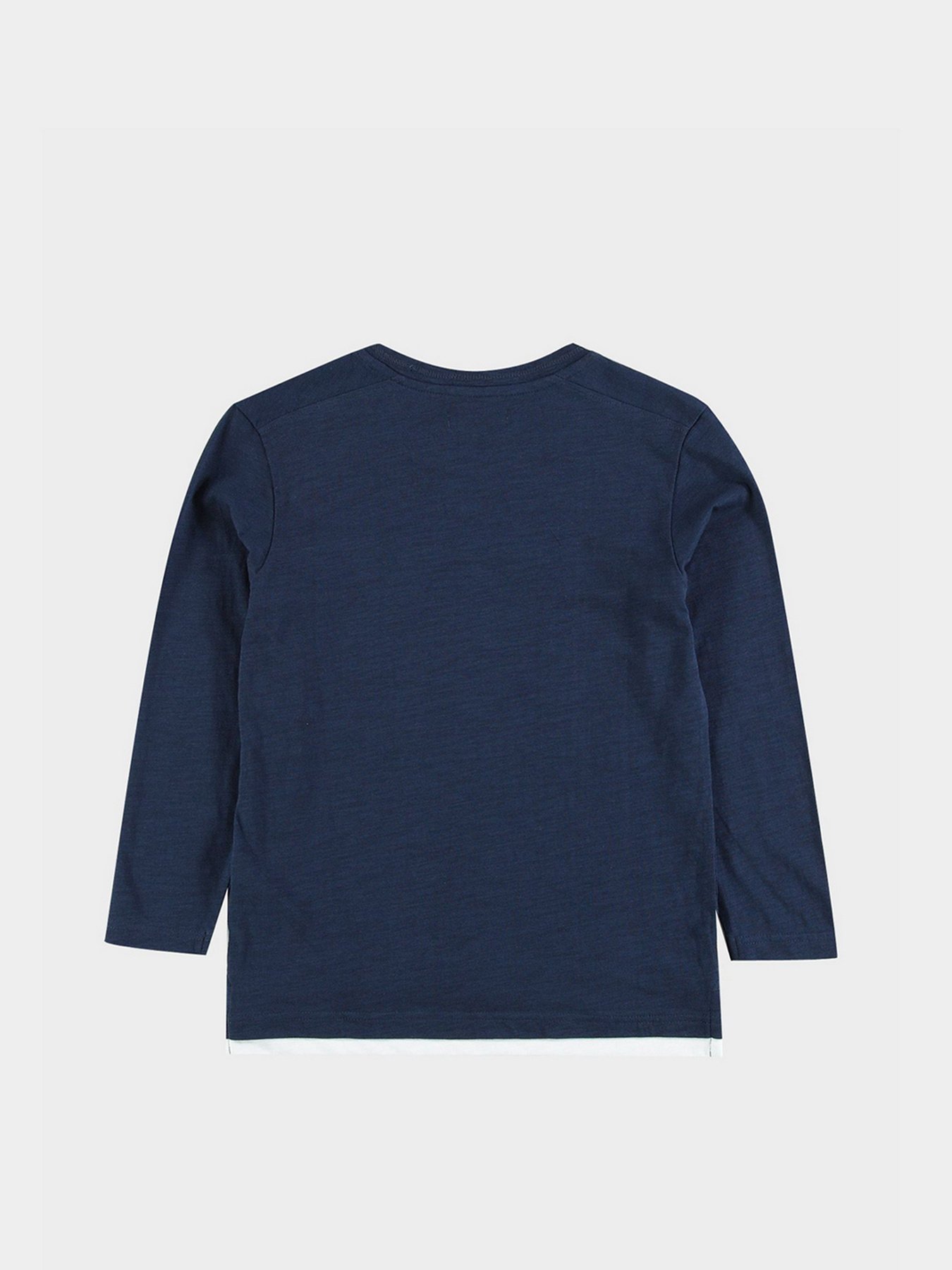 Лонгслів Piazza Italia модель 69765_blue Фото