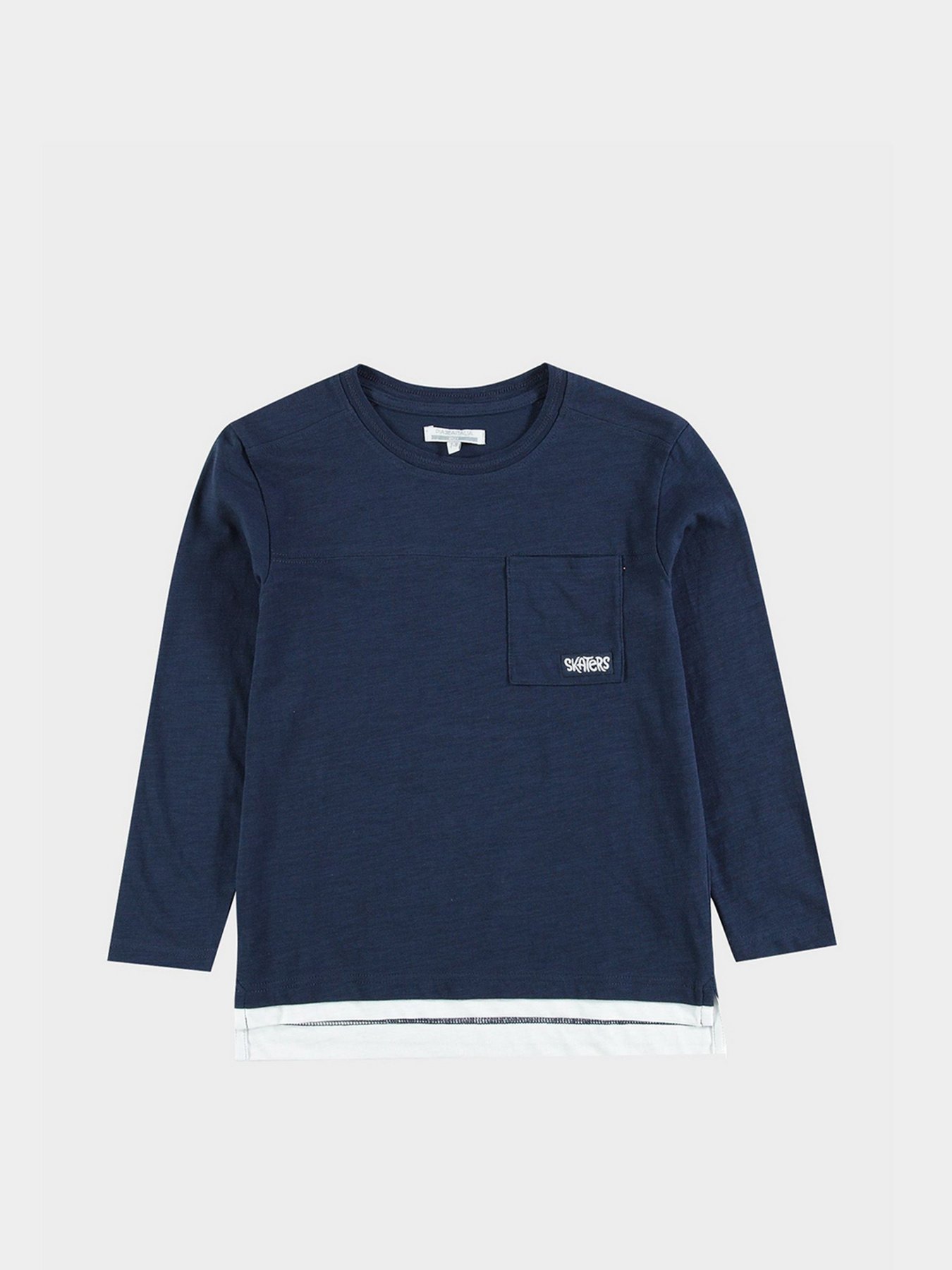 Лонгслів Piazza Italia модель 69765_blue Фото