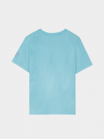 Футболка Piazza Italia модель 79690_turquoise Фото