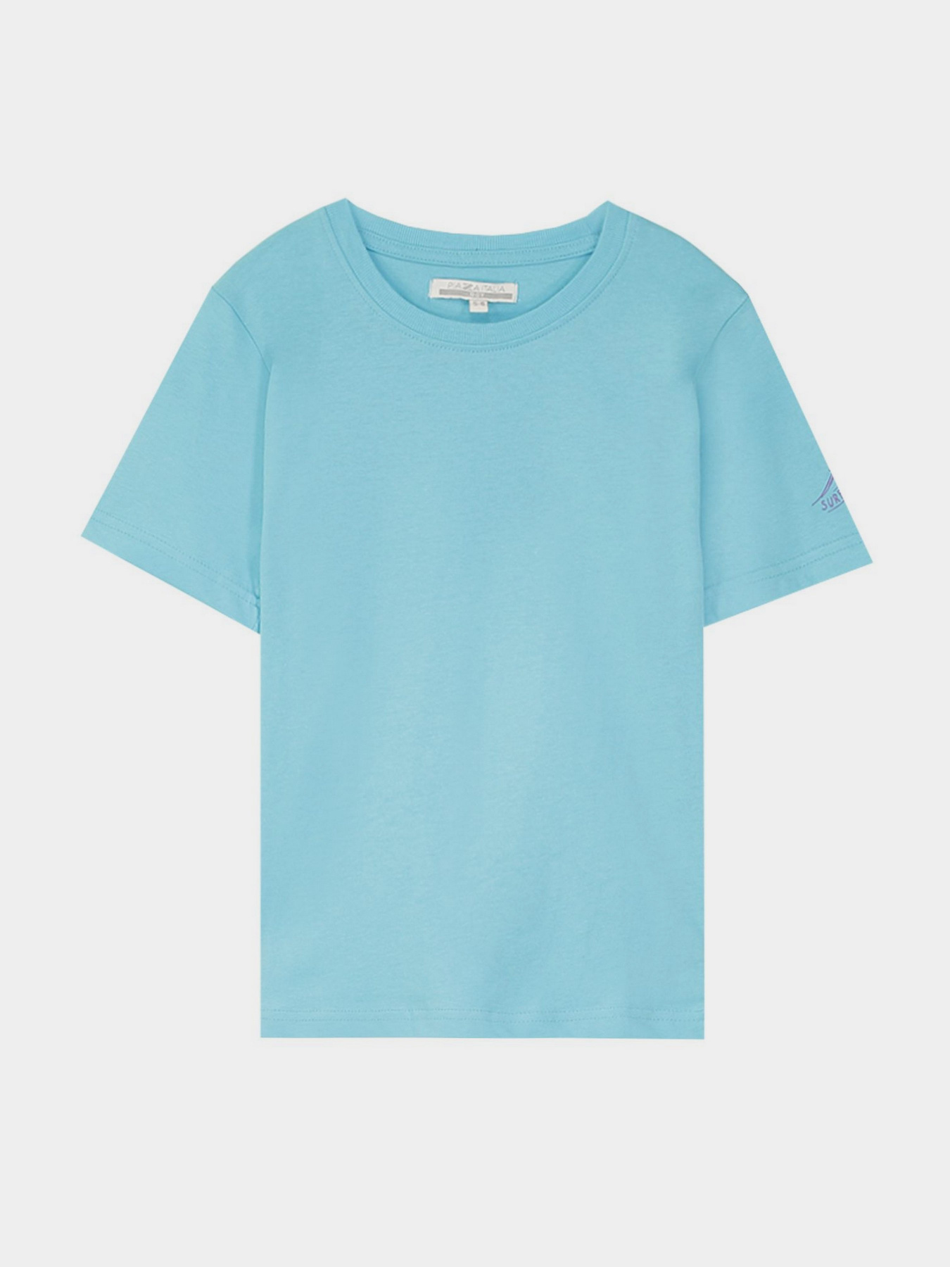 Футболка Piazza Italia модель 79690_turquoise Футболка Piazza Italia модель 79690_turquoise Фото