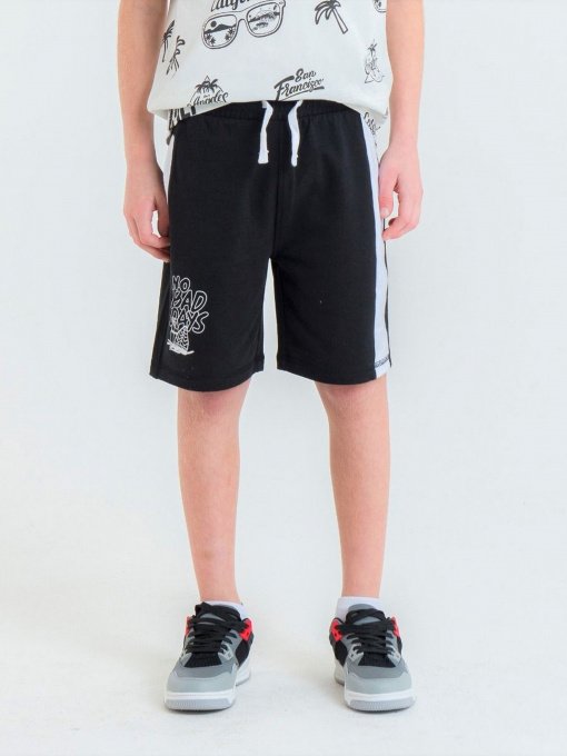 Повсякденні шорти Piazza Italia модель 82174_black Фото