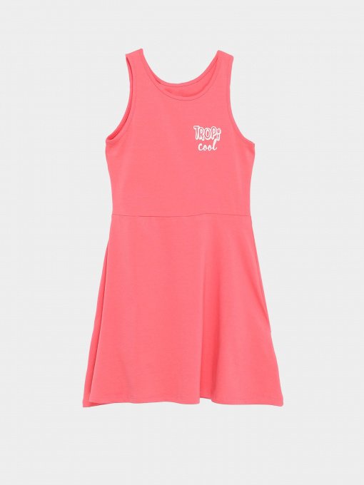 Платье мини Piazza Italia модель 85210_coral Фото