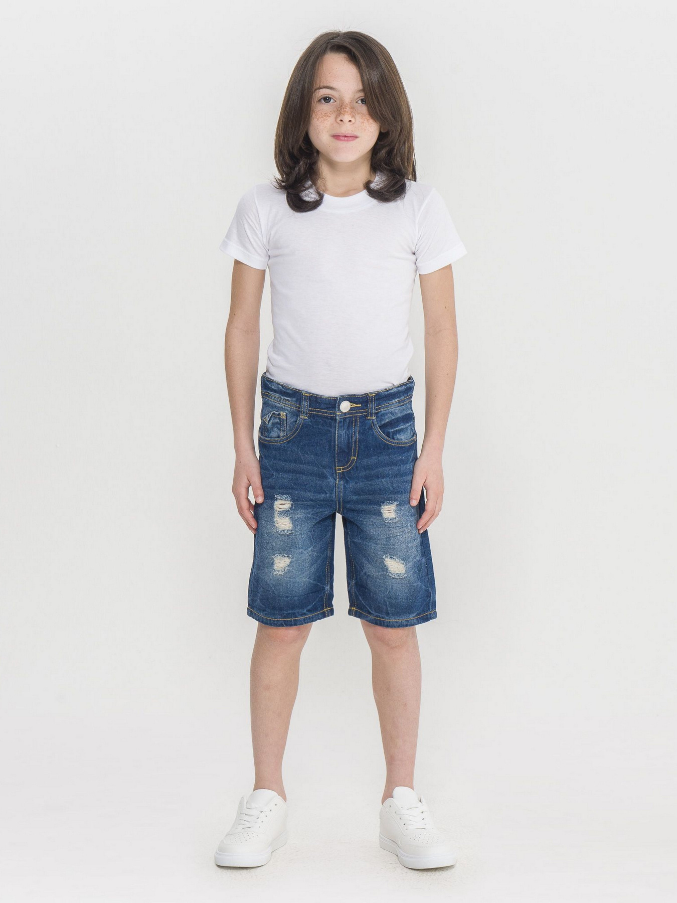 Шорты джинсовые Piazza Italia модель 87133_Denim Фото