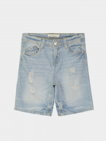 Шорты джинсовые Piazza Italia модель 87133_light denim Фото