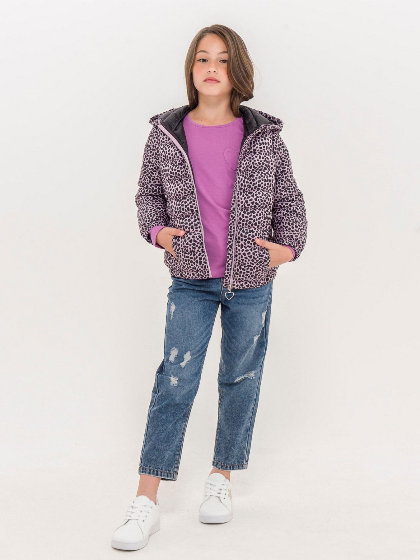 Демисезонная куртка Piazza Italia модель 07675_pink Фото