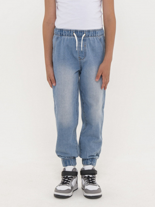 Джоггеры Piazza Italia модель 07702_light denim Фото