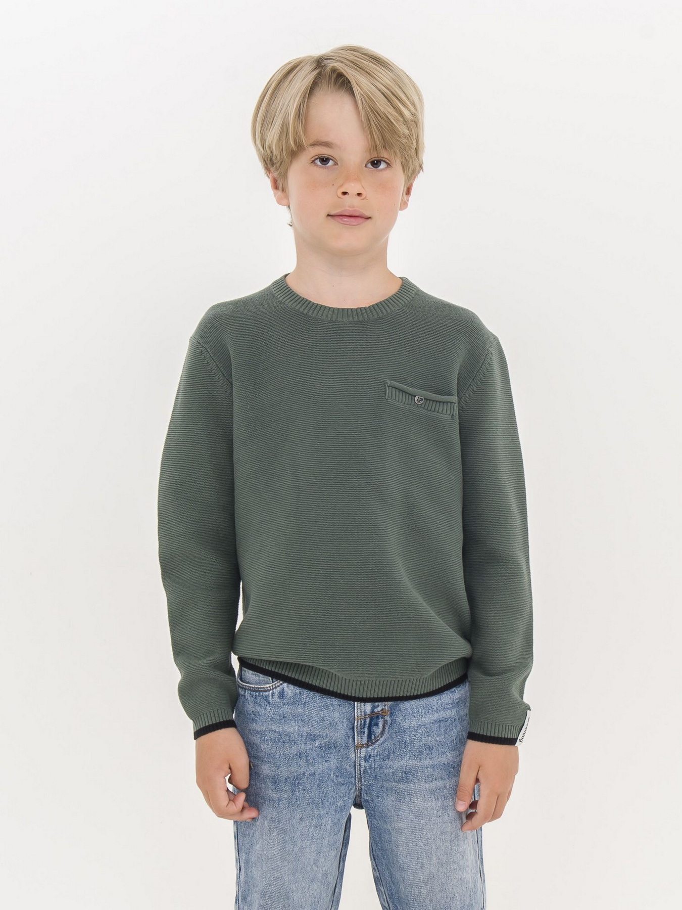 Джемпер Piazza Italia модель 07737_sage Фото