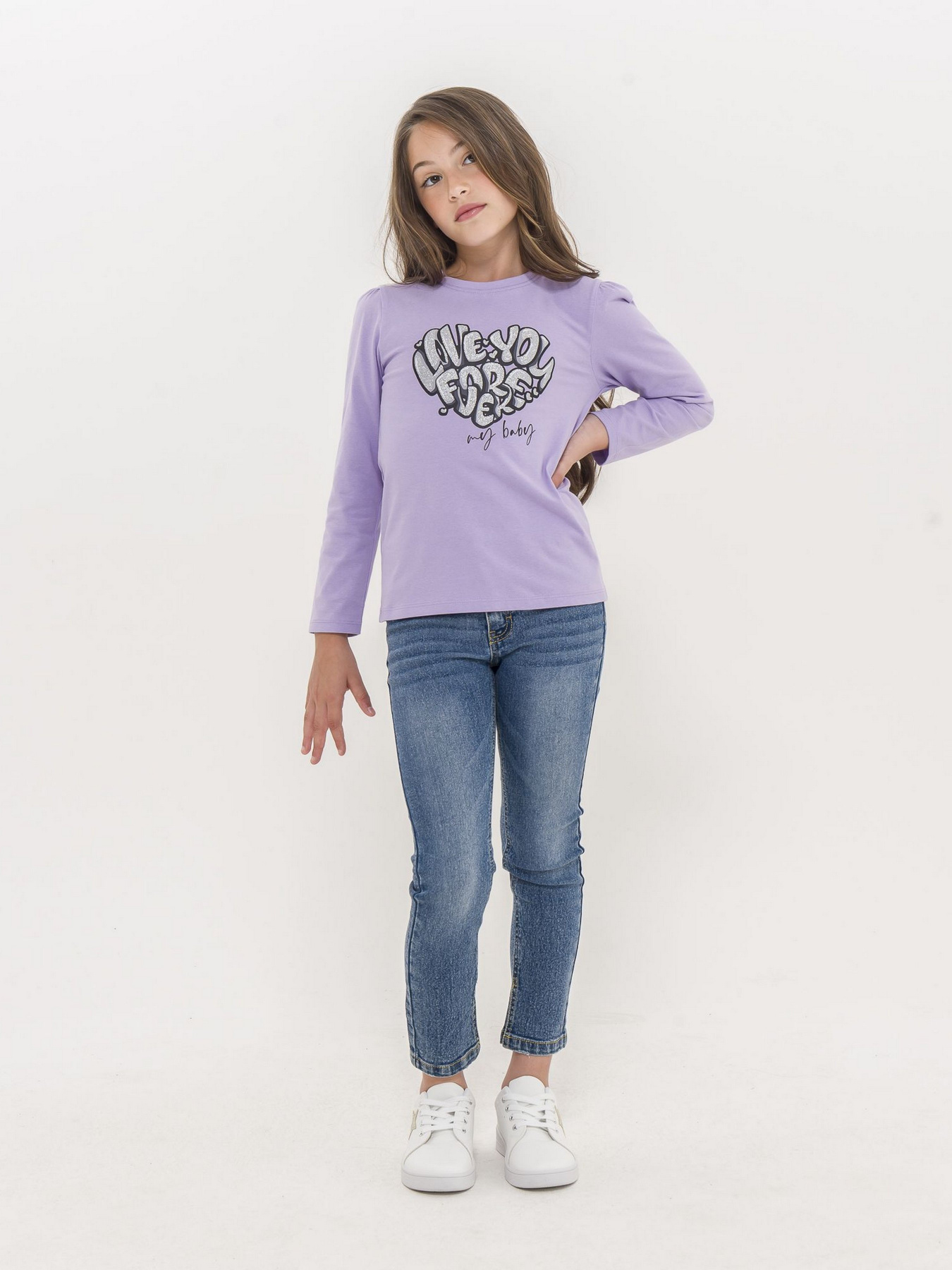 Лонгслів Piazza Italia Модель 07798_lilac Фото