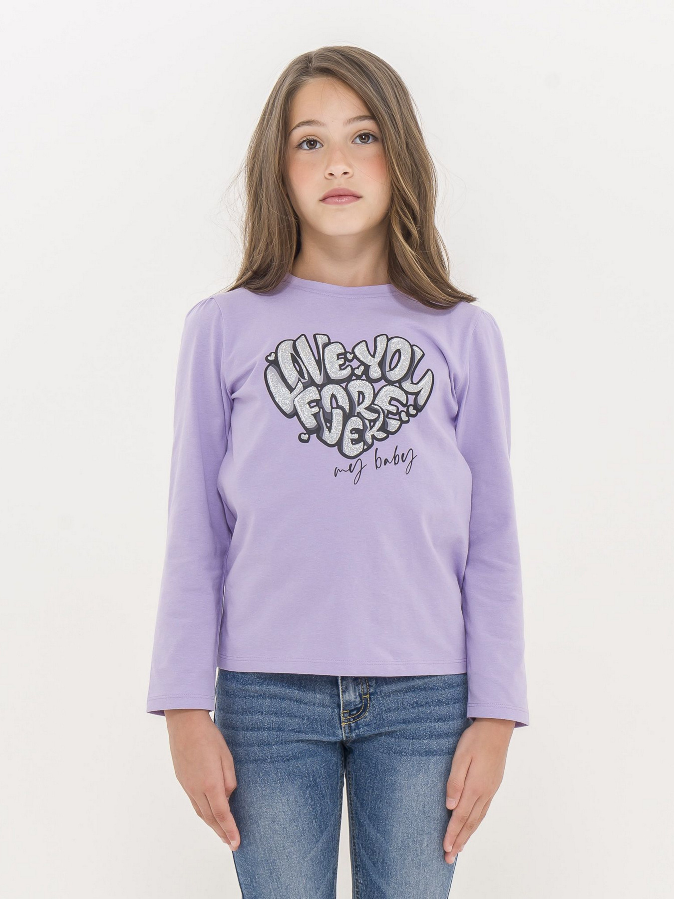 Лонгслив Piazza Italia модель 07798_lilac Фото