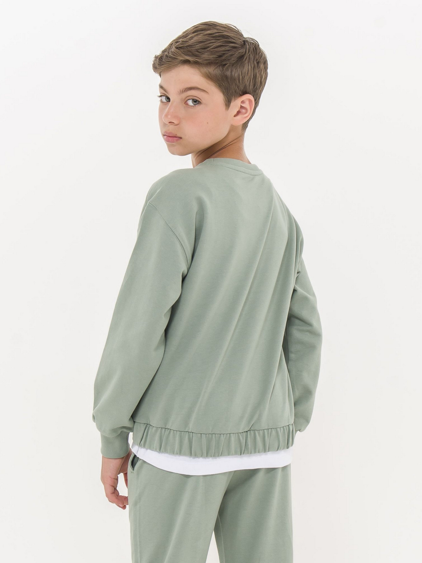 Повсякденний костюм Piazza Italia модель 08002_sage Повсякденний костюм Piazza Italia модель 08002_sage Фото