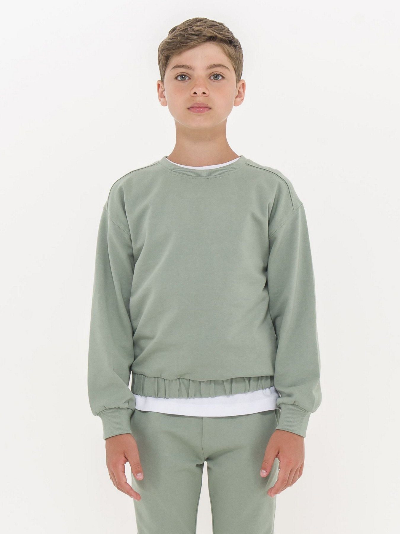 Повсякденний костюм Piazza Italia модель 08002_sage Повсякденний костюм Piazza Italia модель 08002_sage Фото