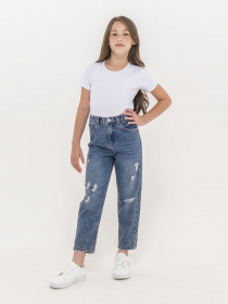 Джинсы мом Piazza Italia модель 60303_light denim Фото