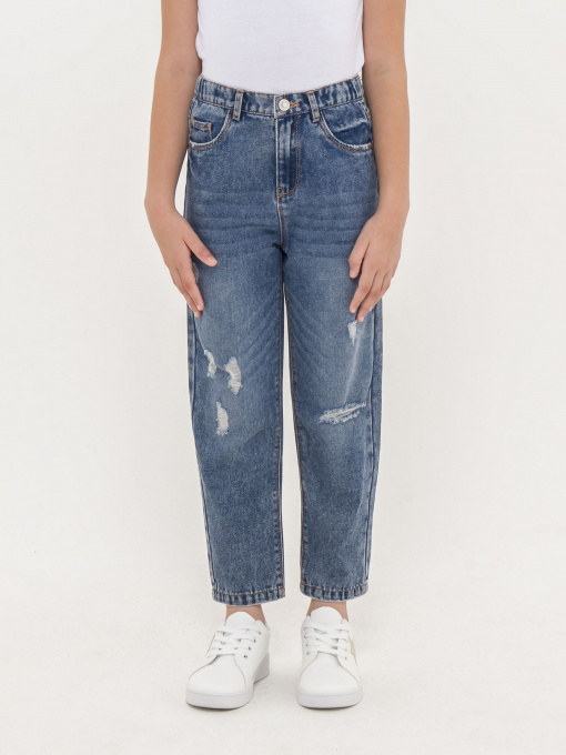 Джинсы мом Piazza Italia модель 60303_light denim Фото