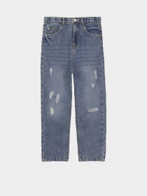 Джинсы мом Piazza Italia модель 60303_light denim Фото