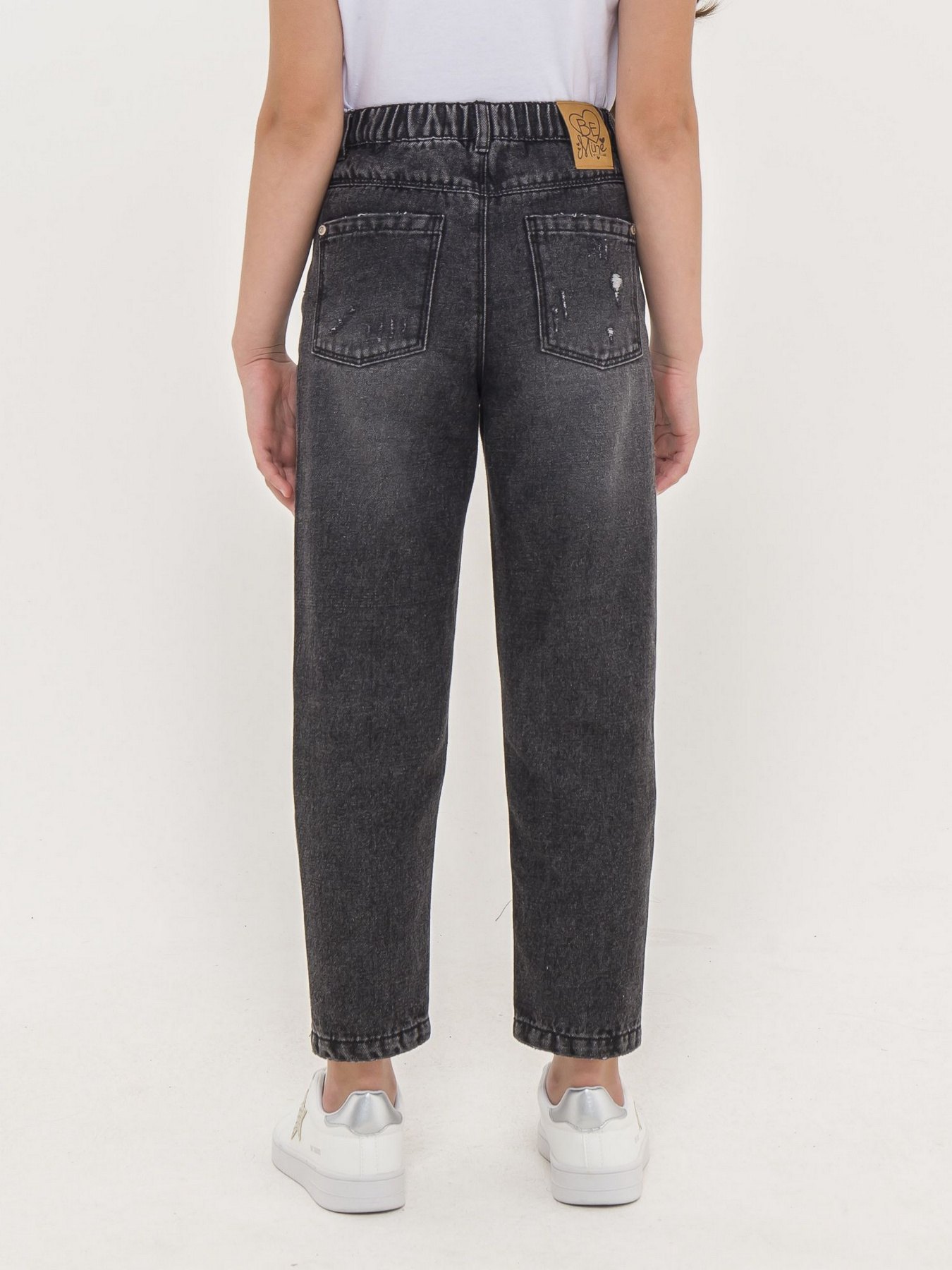 Джинсы мом Piazza Italia модель 60303_black Джинсы мом Piazza Italia модель 60303_black Фото