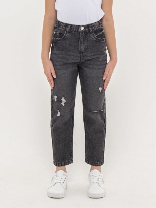 Джинсы мом Piazza Italia модель 60303_black Фото