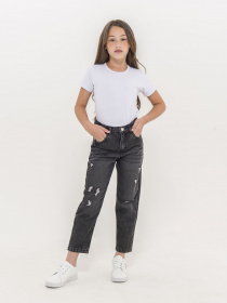 Джинсы мом Piazza Italia модель 60303_black Джинсы мом Piazza Italia модель 60303_black Фото