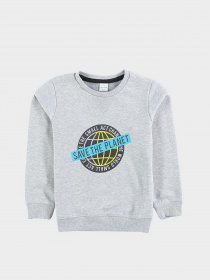 Свитшот Piazza Italia модель 76817_grey melange Фото