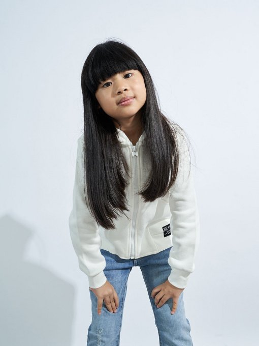 Кофта спортивная Piazza Italia модель 77561_off white Фото