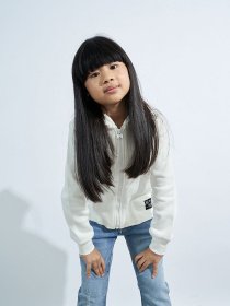 Спортивная кофта Piazza Italia модель 77561_off white Фото