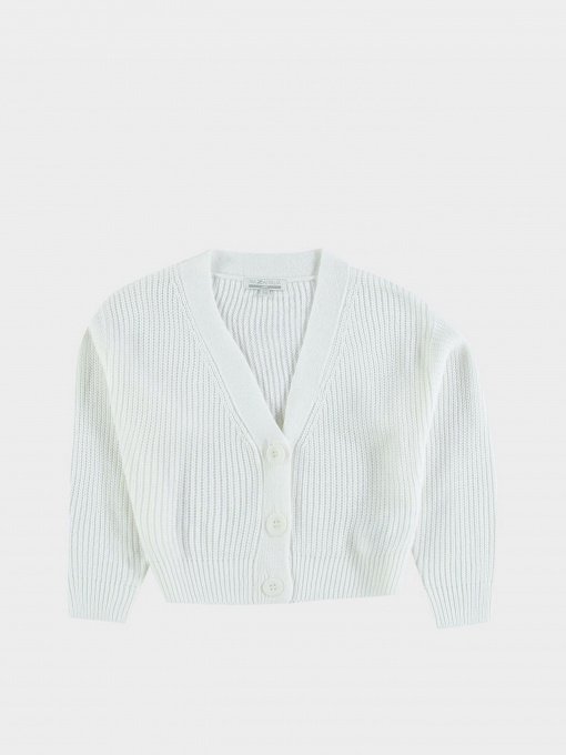 Кардиган Piazza Italia модель 78874_off white Фото