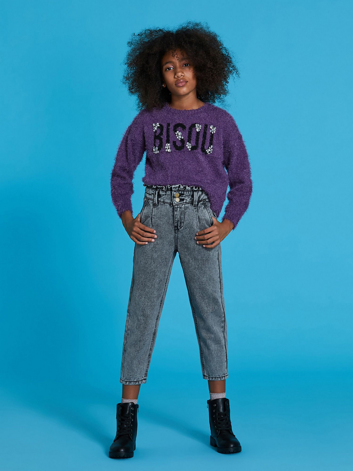 Джемпер Piazza Italia модель 79017_violet Фото