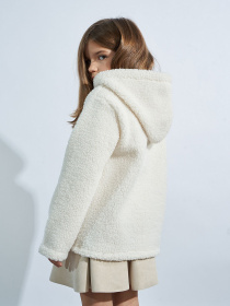 Шуба Piazza Italia модель 02817_whipped cream Фото