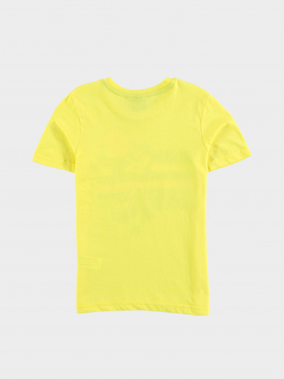 Футболка Piazza Italia модель 01849_yellow — фото - INTERTOP