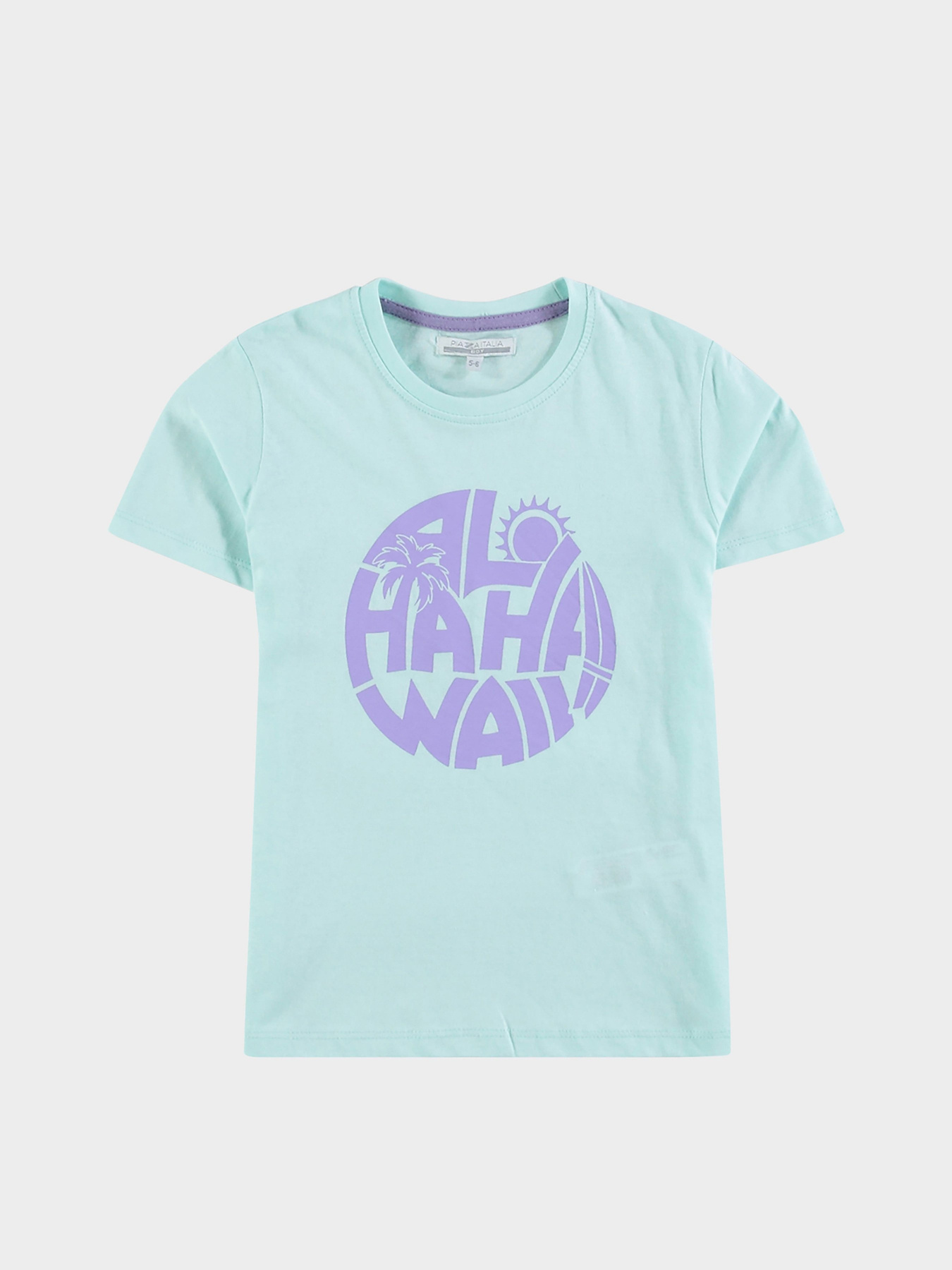 Футболка Piazza Italia модель 01978_azure Фото