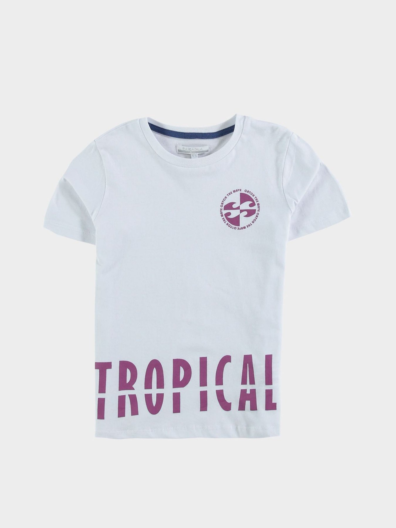 Футболка Piazza Italia модель 01982_white Фото