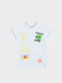 Футболка Piazza Italia модель 01995_white Фото