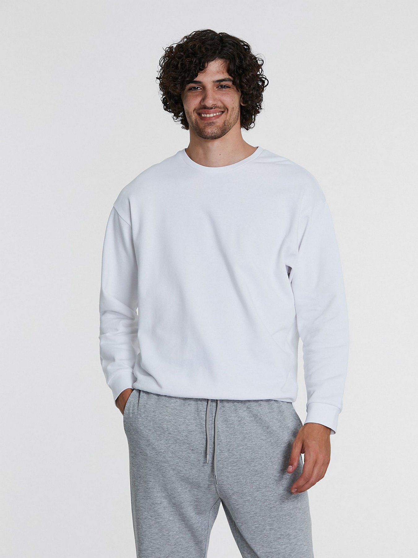 Свитшот Piazza Italia модель 66723_white Фото