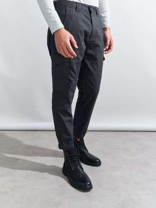 Карго Piazza Italia модель 72720_antracite melange Фото