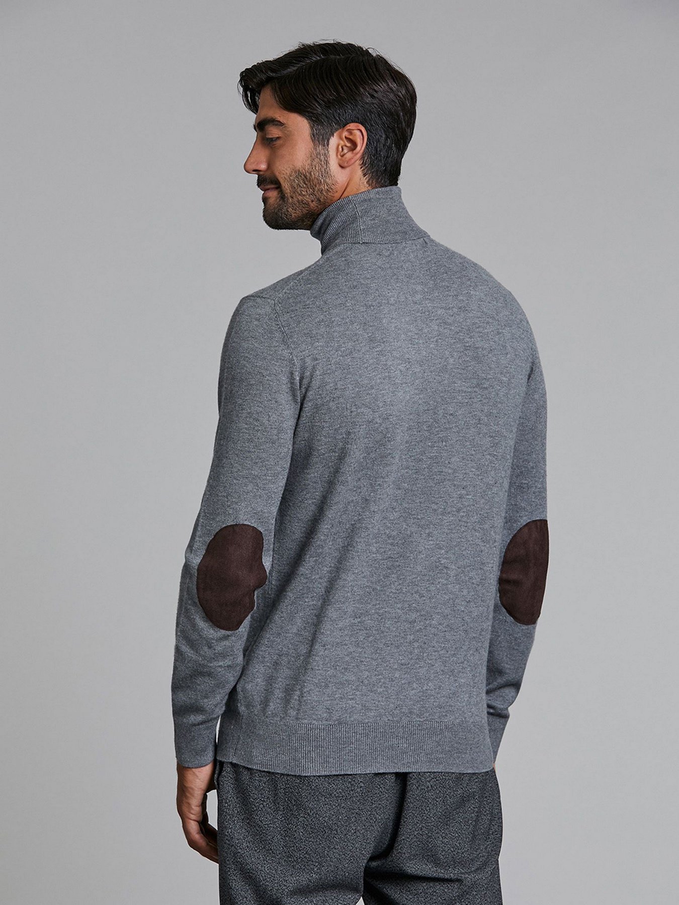 Водолазка Piazza Italia модель 38232_grey melange Фото