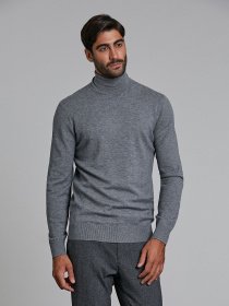 Водолазка Piazza Italia модель 38232_grey melange Фото