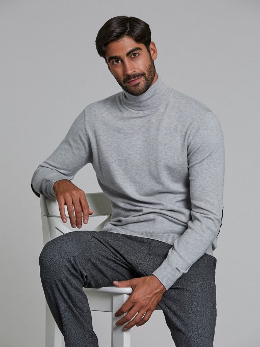 Водолазка Piazza Italia модель 38232_light grey Фото