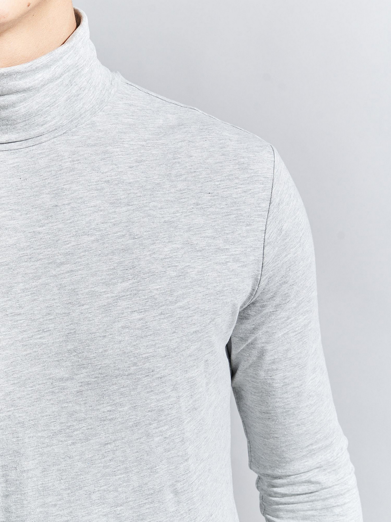 Водолазка Piazza Italia модель 51087_grey melange Фото