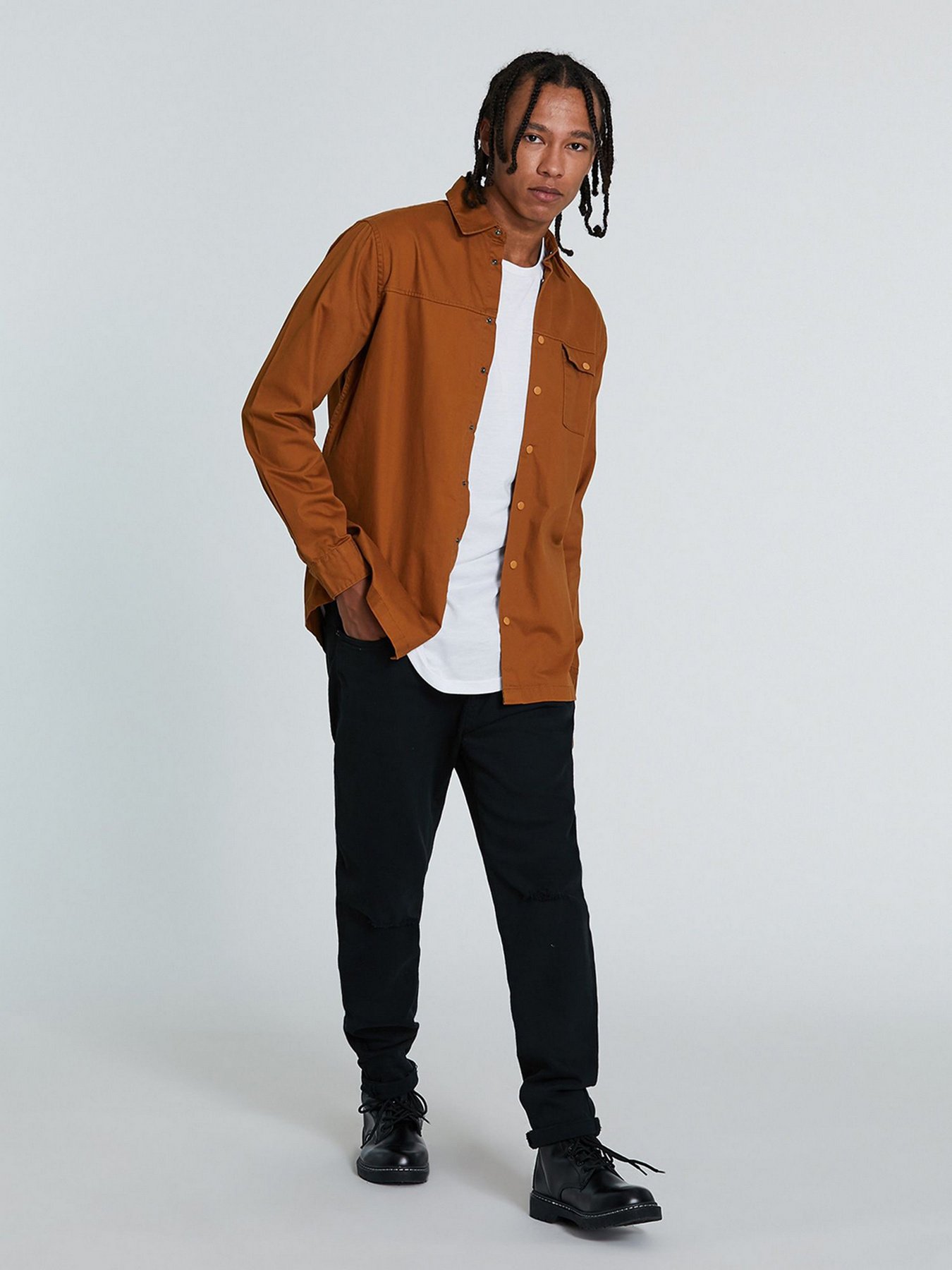 Сорочка повсякденна Piazza Italia модель 70182_camel Фото