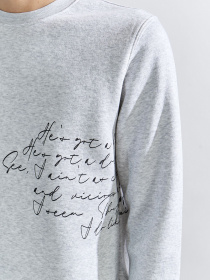 Свитшот Piazza Italia модель 70200_grey melange Фото