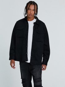 Куртка-сорочка Piazza Italia модель 70348_black Фото