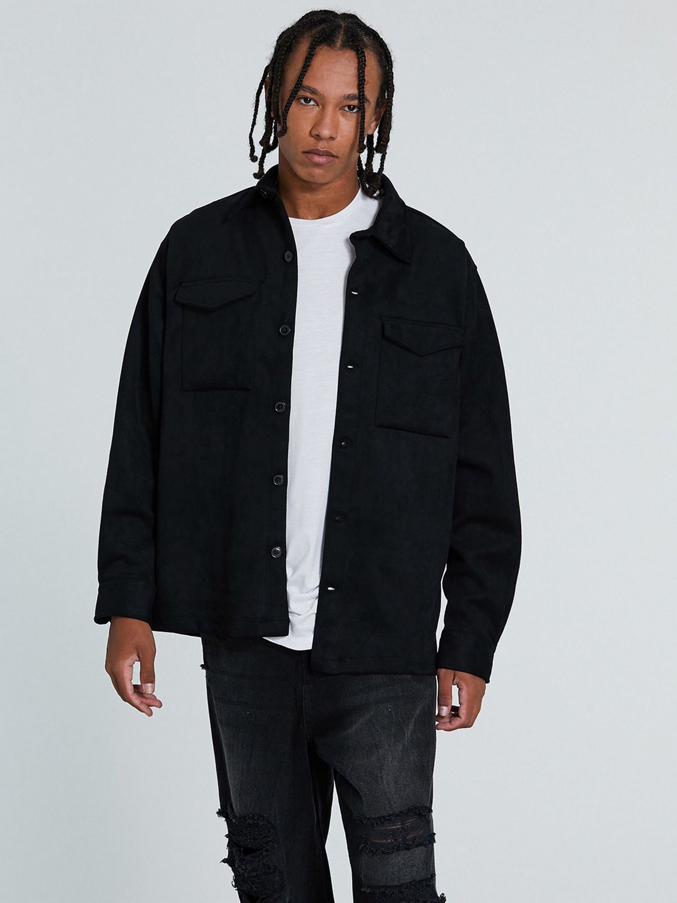 Куртка-сорочка Piazza Italia модель 70348_black Фото