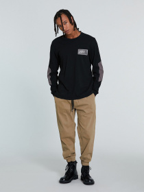 Лонгслив Piazza Italia модель 70377_black Фото