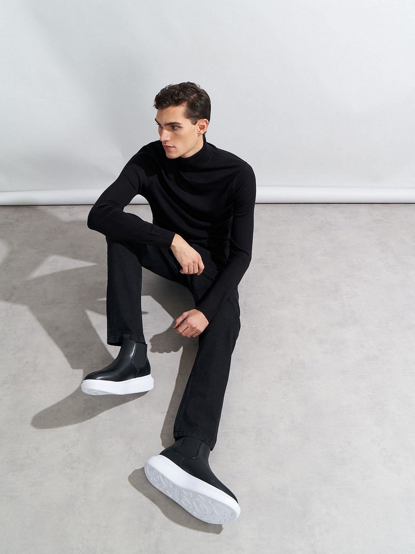 Водолазка Piazza Italia модель 73442_black Фото