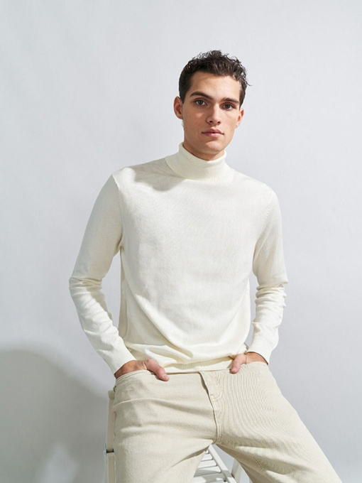 Водолазка Piazza Italia модель 73442_whipped cream Фото